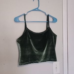 Beyond Yoga Velvet Motion Truly Cropped Tank Size XL